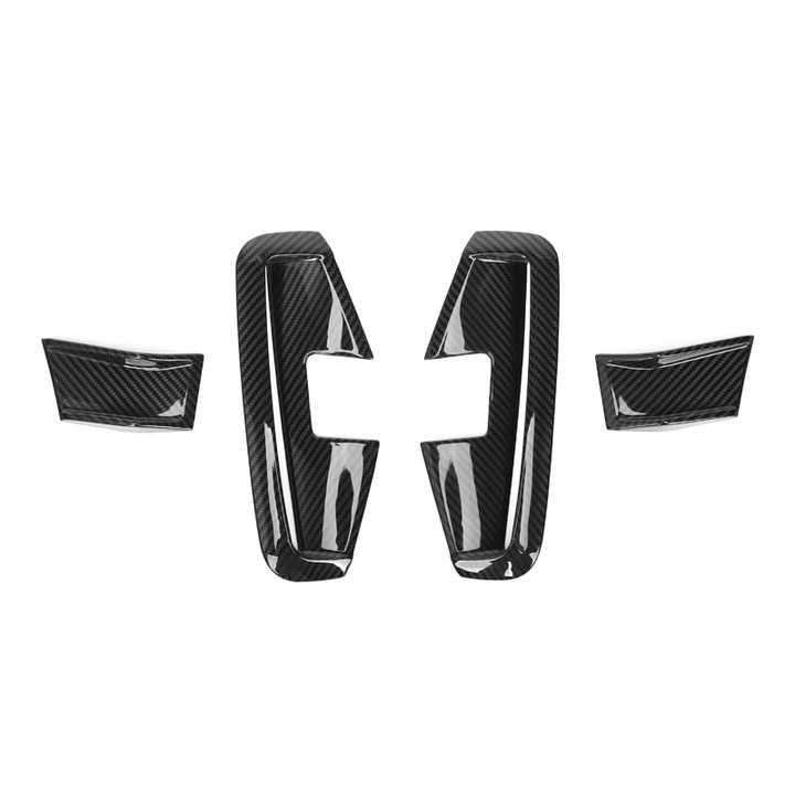 BMW 4 Series G22 G23 Pre-Preg Dry Carbon Fibre Front Fog Light Covers By OPTIC (2020+)