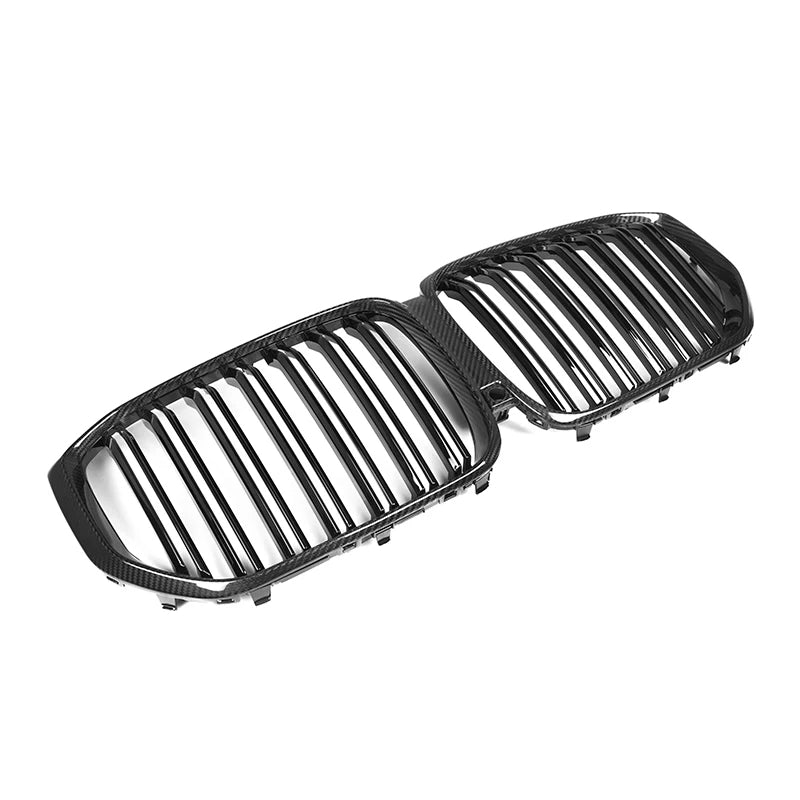 BMW X5 & X5M G05 F95 Carbon Fibre Double Slat Front Grills (2018-2023)