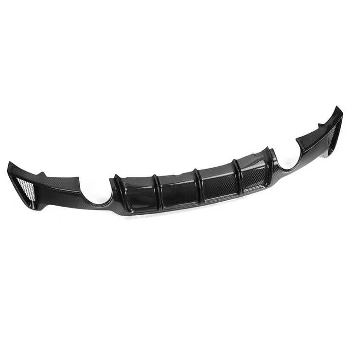 BMW 4 Series F32 F33 F36 Dual Exhaust Carbon Fibre M Performance Style Rear Diffuser (2014-2019)