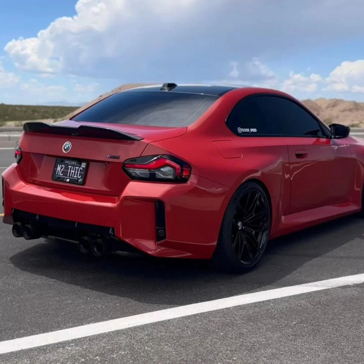 BMW 2 Series G42 & M2 G87 Pre-Preg Dry Carbon Fibre Mp Style Rear Spoiler By OPTIC (2021+)