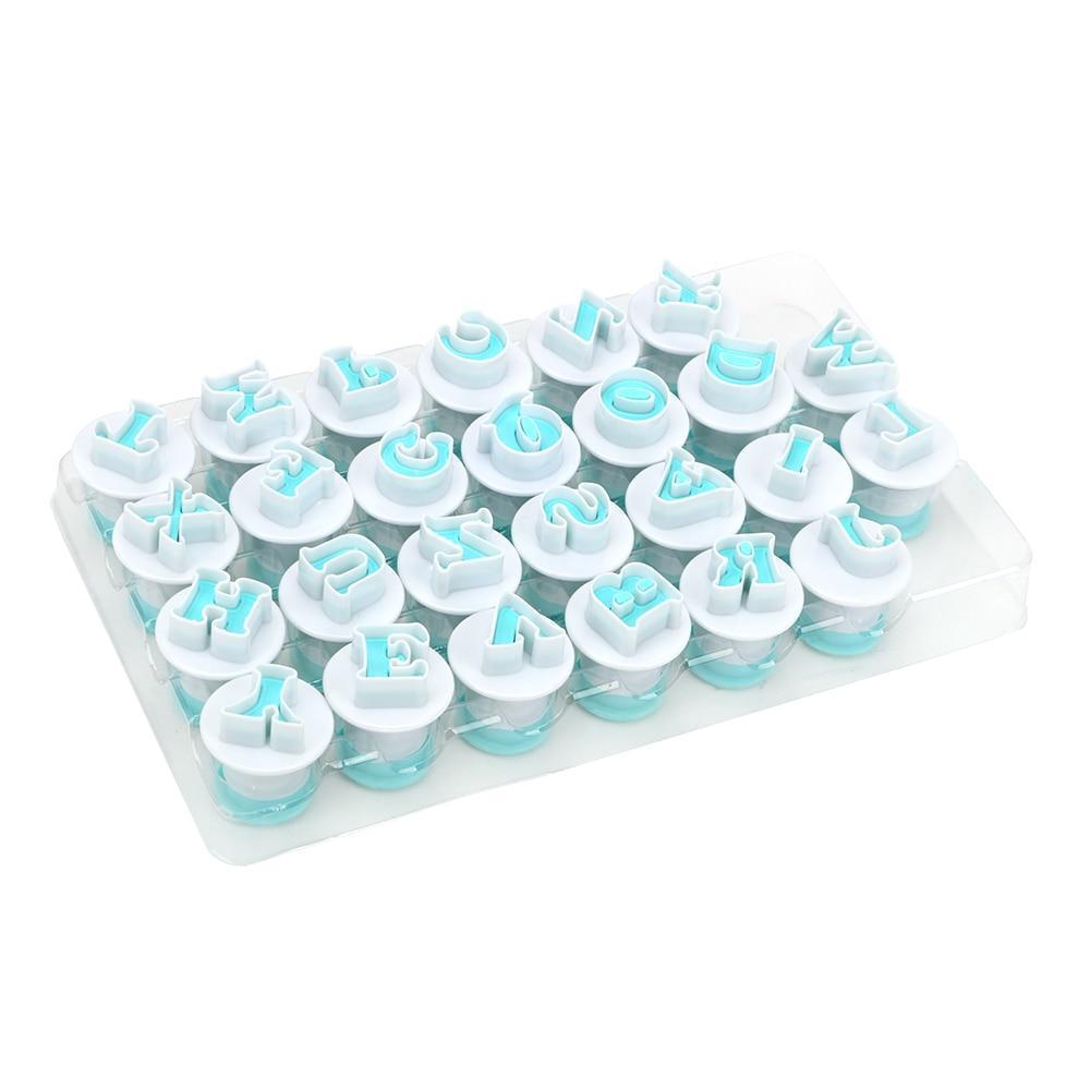 Alphabet Fondant Plunger Cutter