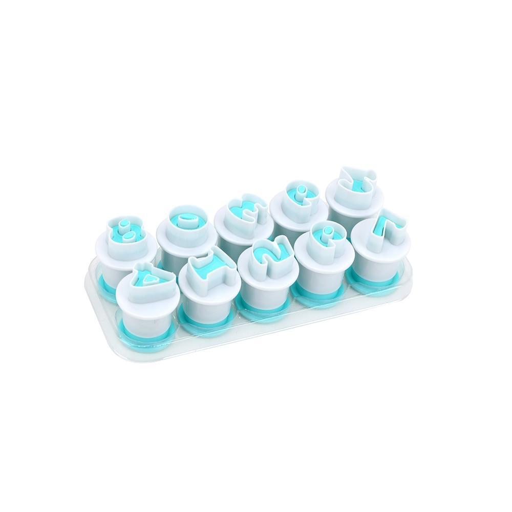Alphabet Fondant Plunger Cutter