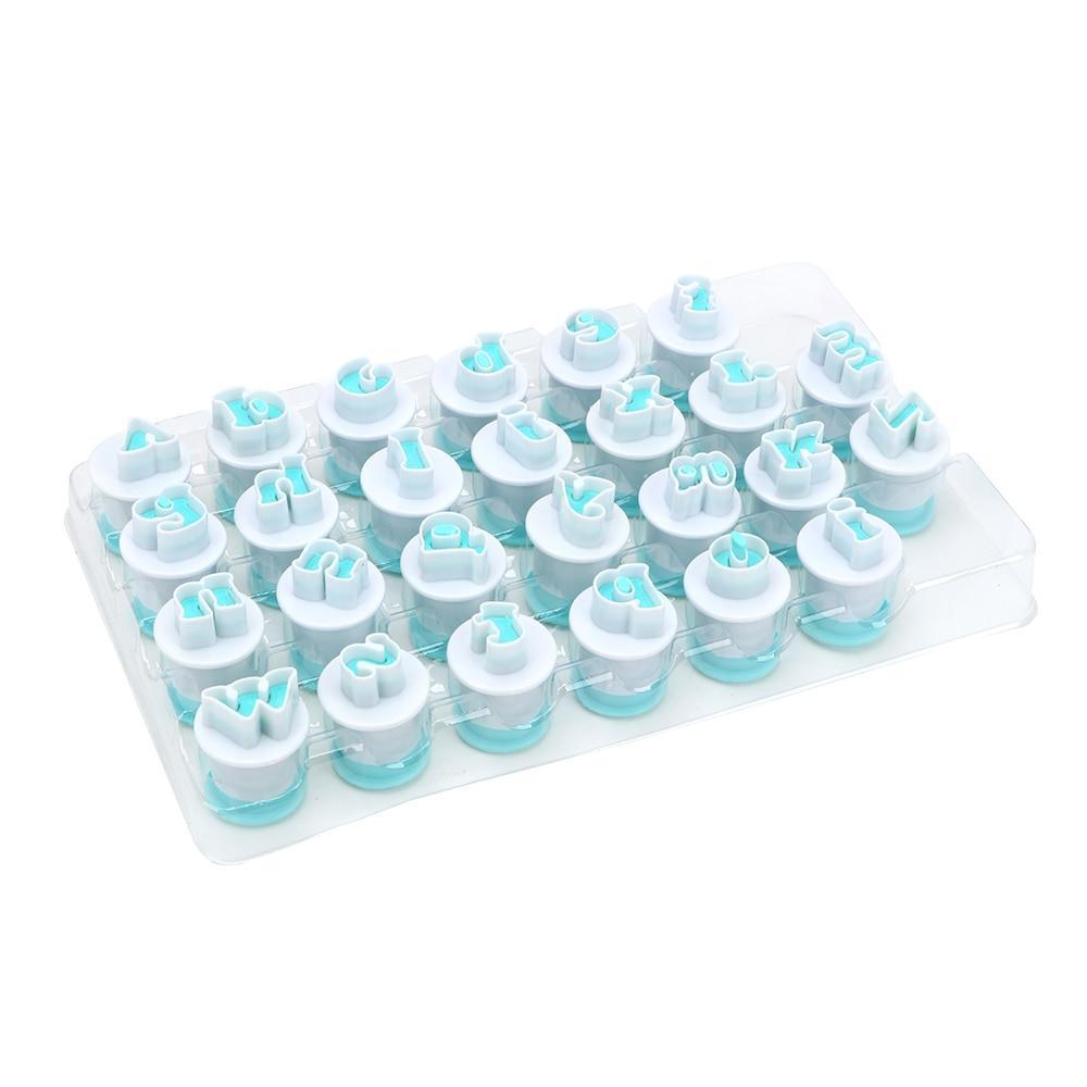 Alphabet Fondant Plunger Cutter