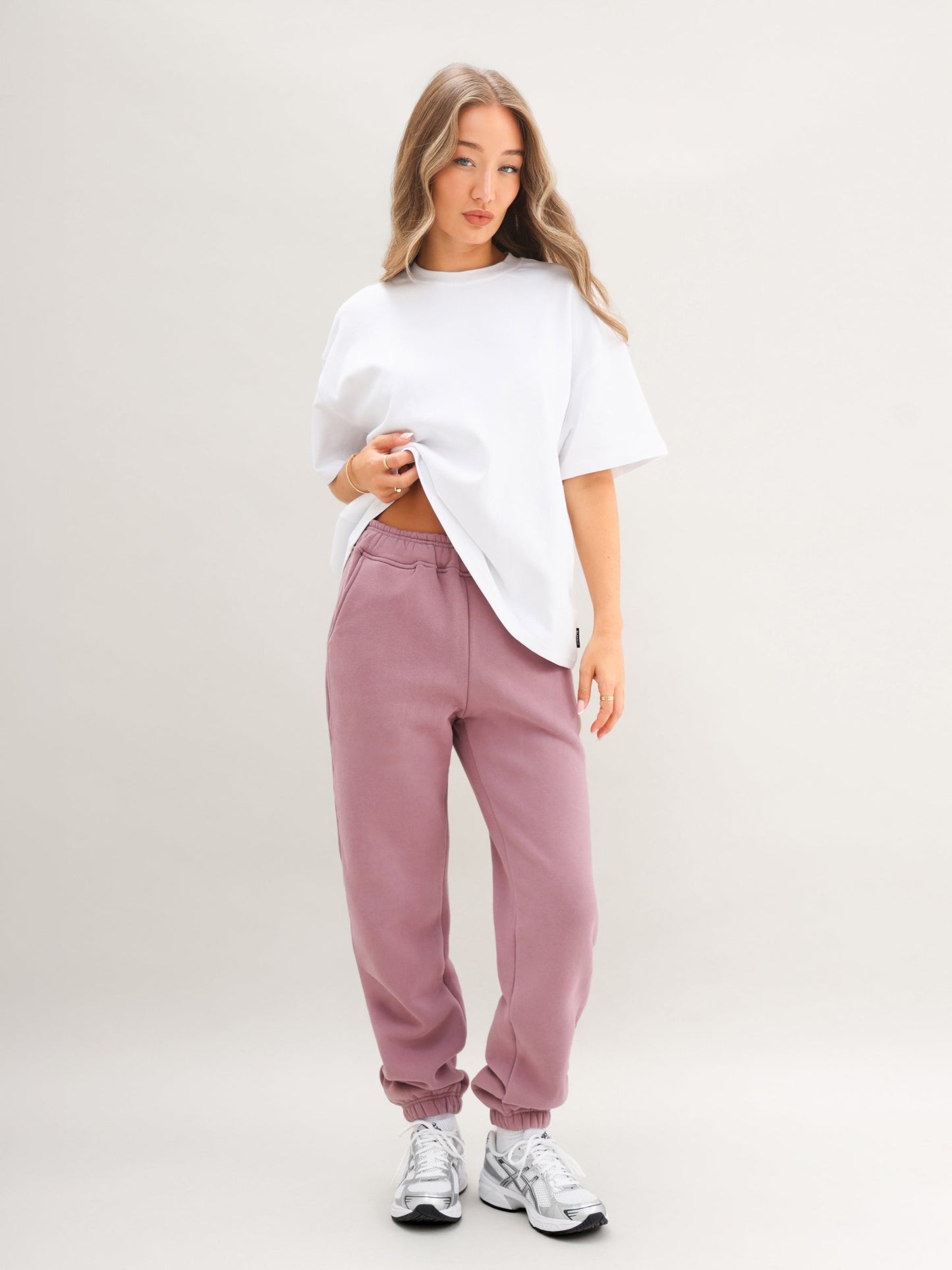 Basic Boxy Oversized T-Shirt - White