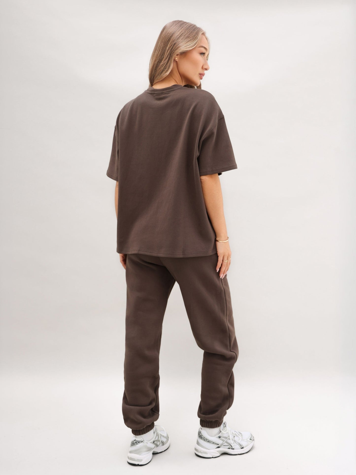 Basic Boxy Oversized T-Shirt - Cocoa Brown
