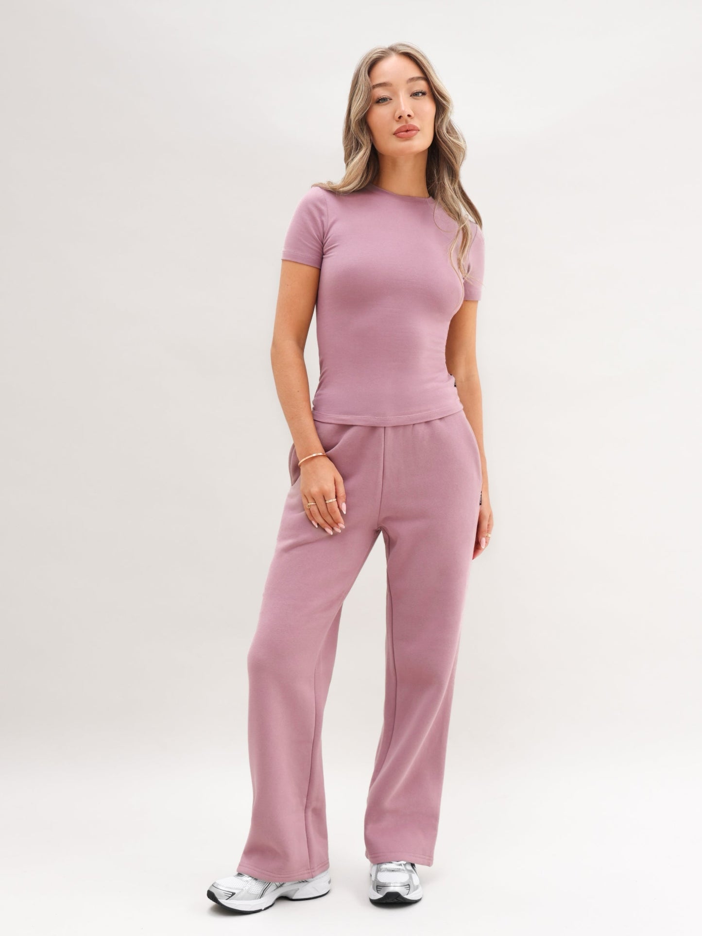 Basic Baby Tee - Dusty Pink