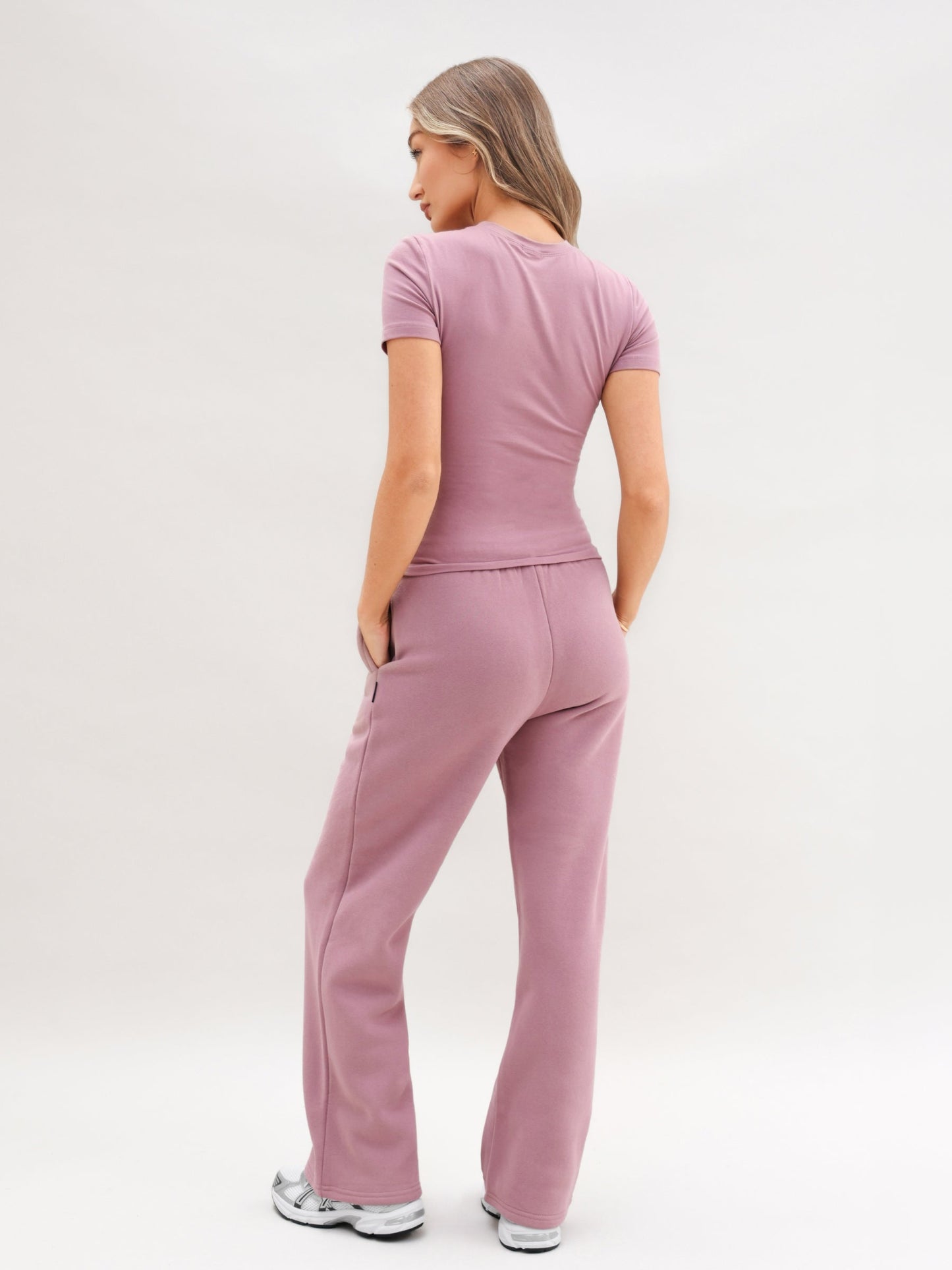 Basic Baby Tee - Dusty Pink