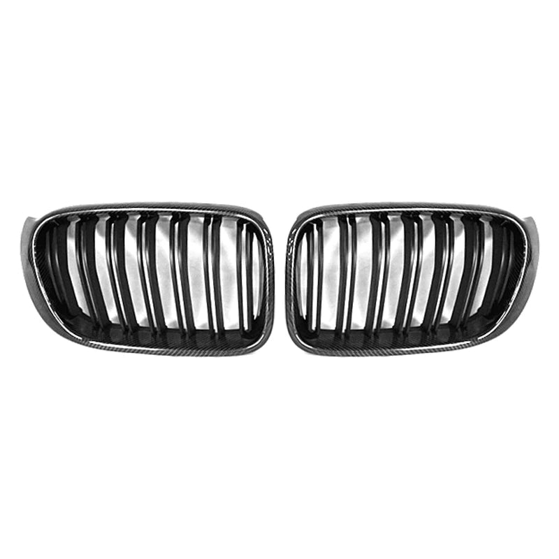 BMW X3 X4 F25 F26 LCI Carbon Fibre Front Grills (2014-2018)