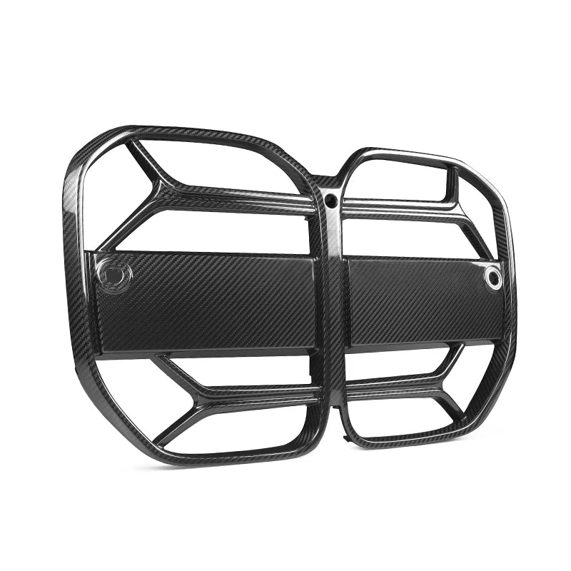 BMW 4 Series G26 Pre-Preg Dry Carbon Fibre CSL Style Front Grill (2020-2023)