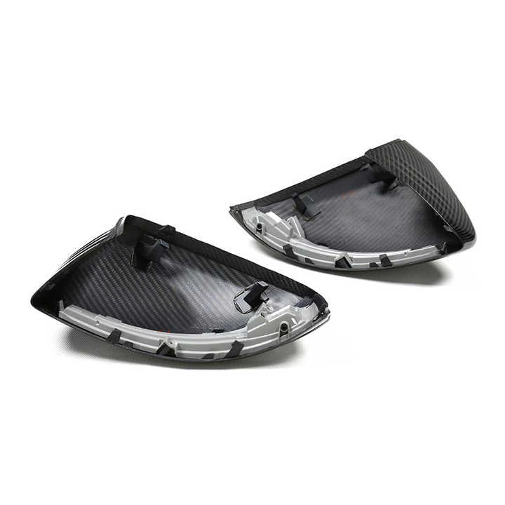Mercedes W205/W213/W222/C257 Pre-Preg Dry Carbon Fibre Mirror Covers By OPTIC (2014-2021)