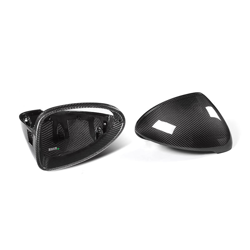 Porsche Cayenne 958.2 Pre-Preg Dry Carbon Fibre Mirror Covers (2015-2018) By OPTIC