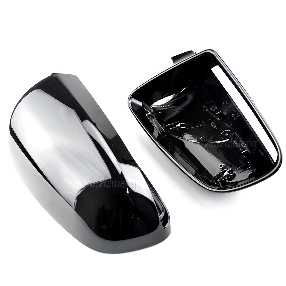 Audi A4/S4/RS4 B7 A3/S3/RS3 8P A6/S6/RS6 C6 Gloss Black Mirror Covers (2005-2008)
