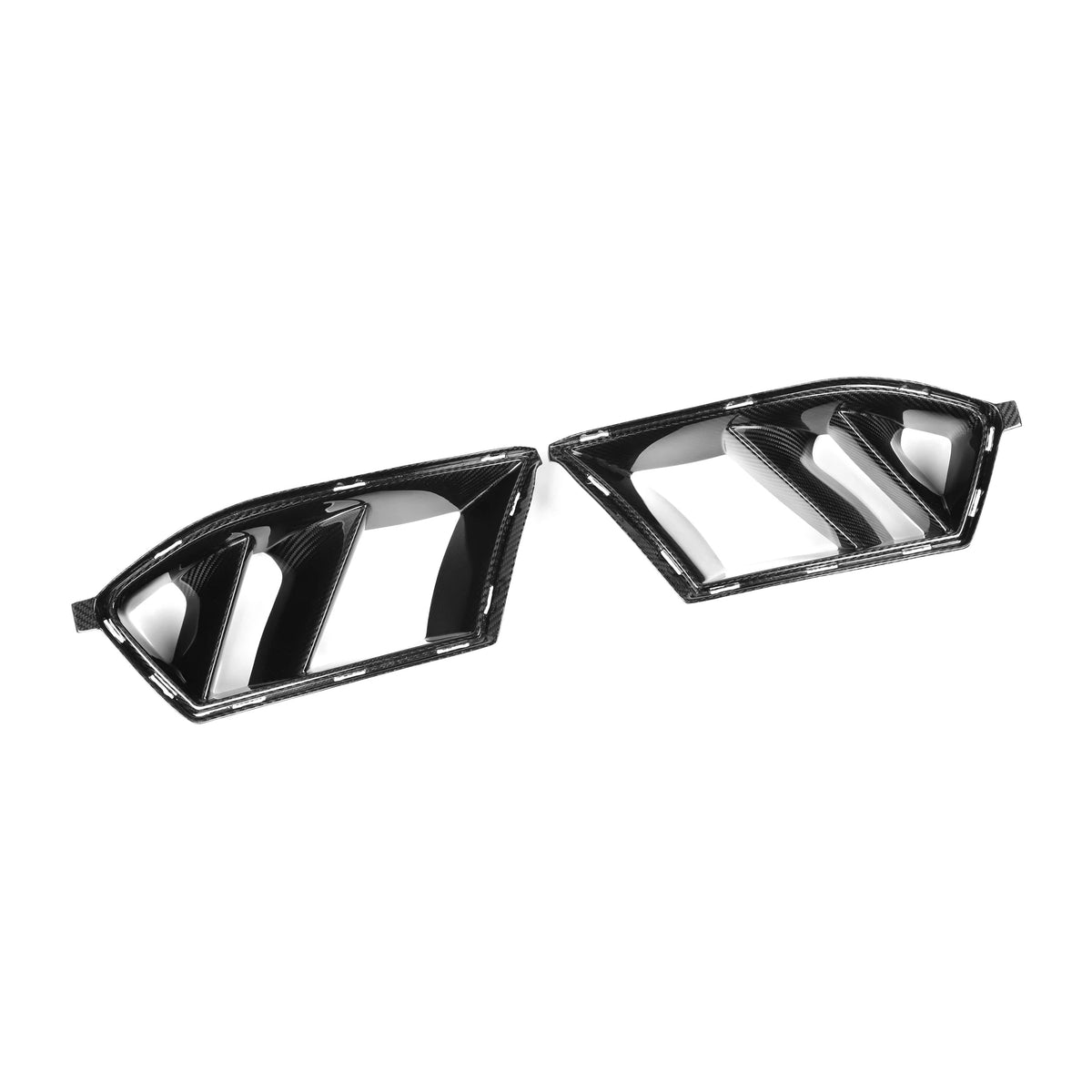 BMW M3 / M4 G80/G81/G82/G83 Pre-Preg Dry Carbon Fibre Bumper Ducts By OPTIC (2021+)