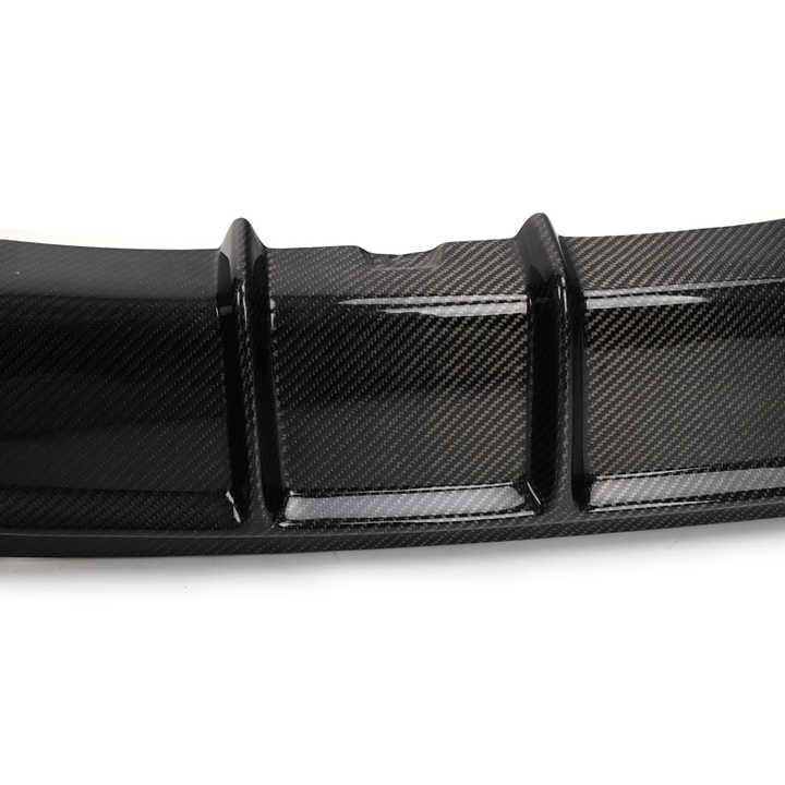 BMW 4 Series F32 F33 F36 Quad Exhaust Carbon Fibre M Performance Style Rear Diffuser (2014-2019)