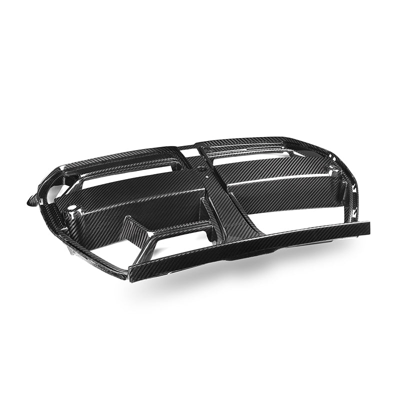 BMW M3 / M4 G80/G81/G82/G83 Csl Pre-Preg Dry Carbon Fibre Front Grill By OPTIC (2021+)