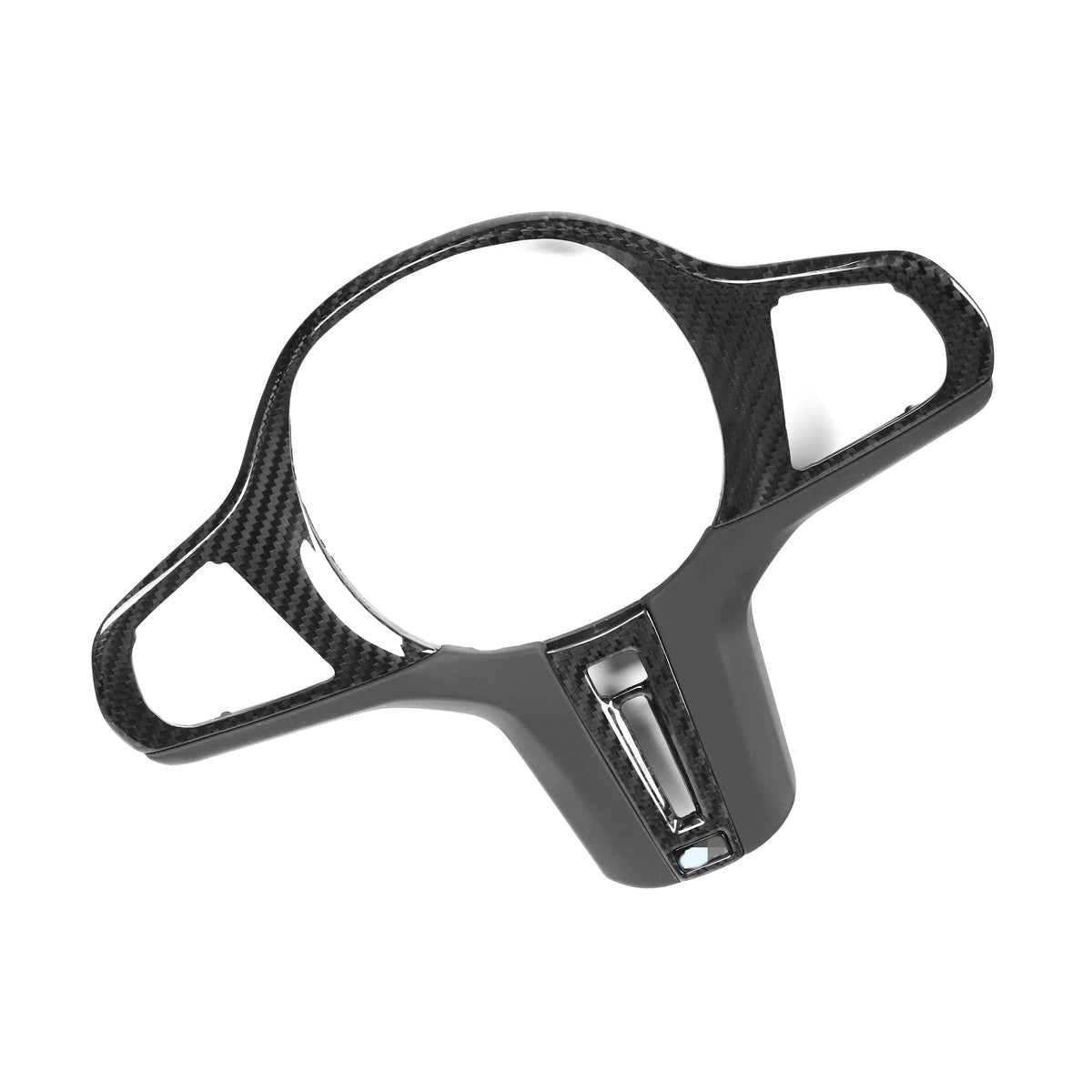 BMW 2, 3, 4, Series G42, G20, G21, G22 Carbon Fibre Steering Wheel Trim (2019+)