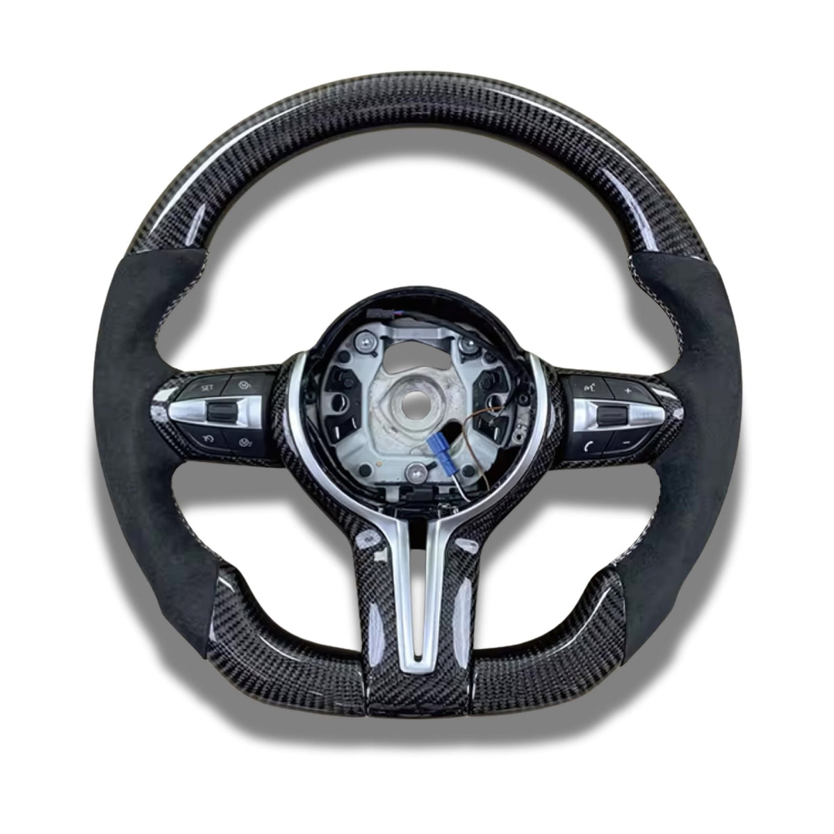 OPTIC Carbon Fibre Custom Steering Wheel For BMW 1, 2, 3, 4 Series