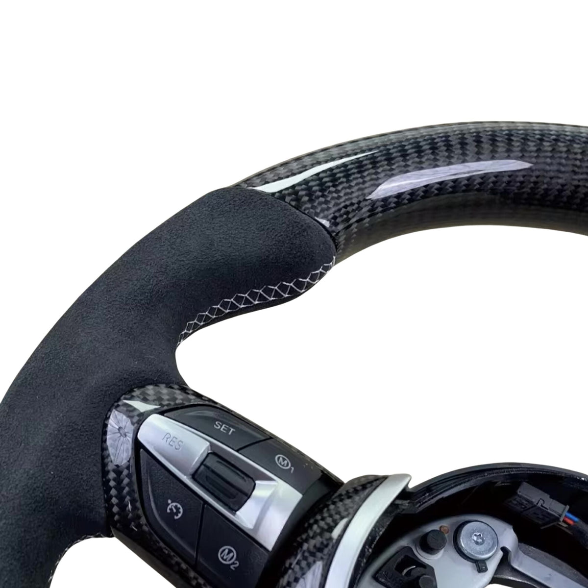 OPTIC Carbon Fibre Custom Steering Wheel For BMW 1, 2, 3, 4 Series