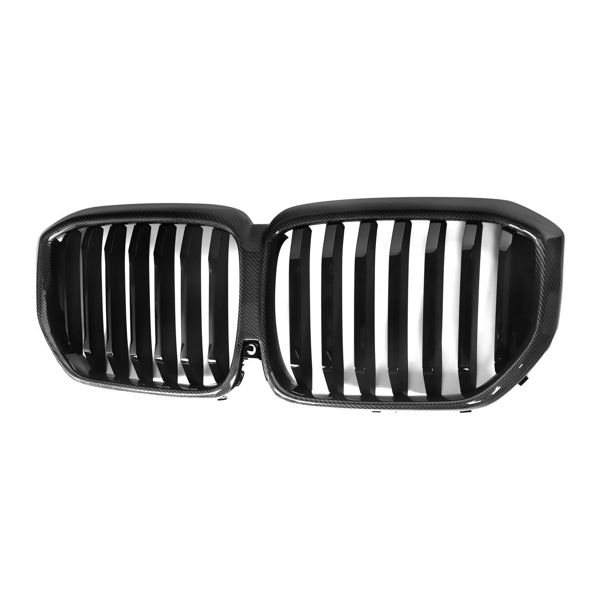 BMW X5 & X5M G05 F95 LCI Carbon Fibre Single Slat Front Grills (2023+)