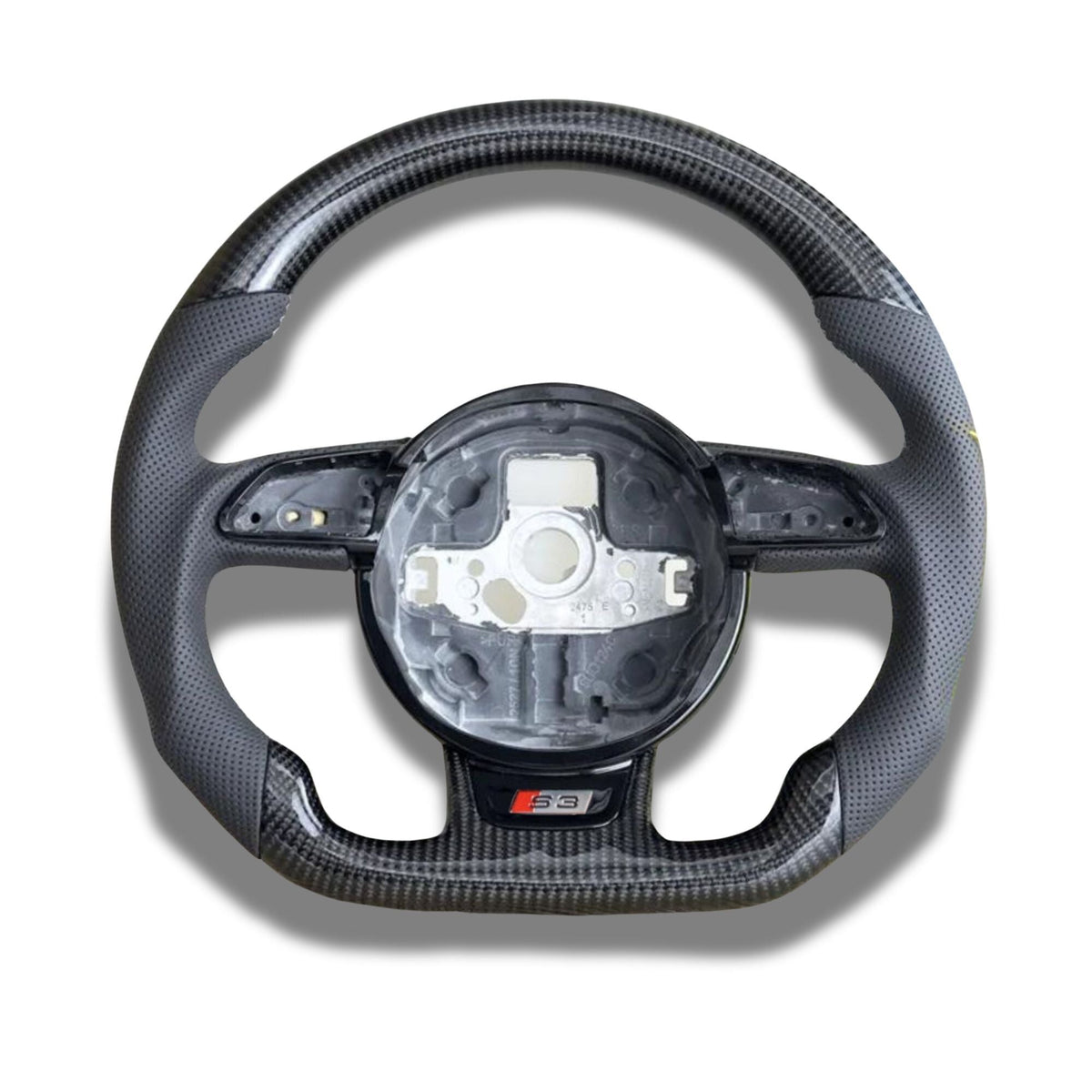 OPTIC Carbon Fibre Custom Steering Wheel For AUDI A3 S3 RS3 8V (2013-2016)