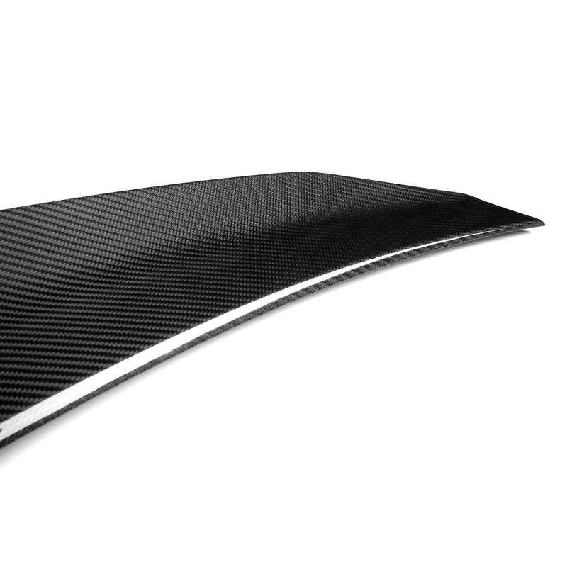 BMW 4 Series G22 / M4 G82 Pre-Preg Dry Carbon Fibre Psm Ducktail Style Rear Spoiler By OPTIC (2020+)