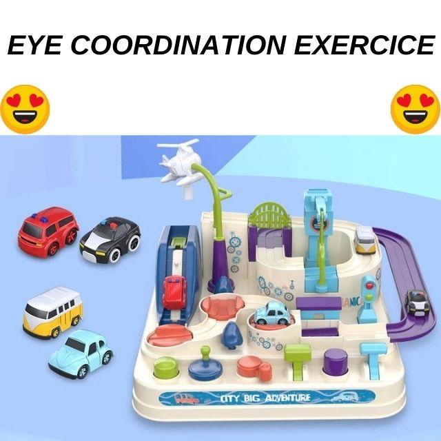 Educational puzzle game – mechanical race track