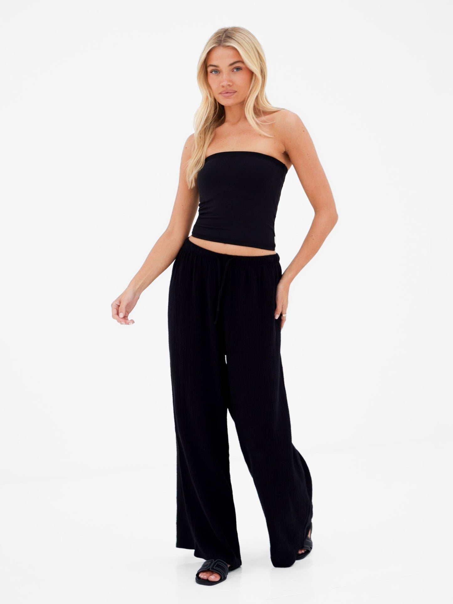 Lucia Bandeau Top - Black