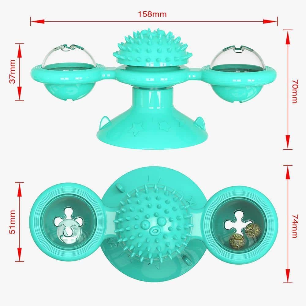 Cat Rotating Windmill Toy