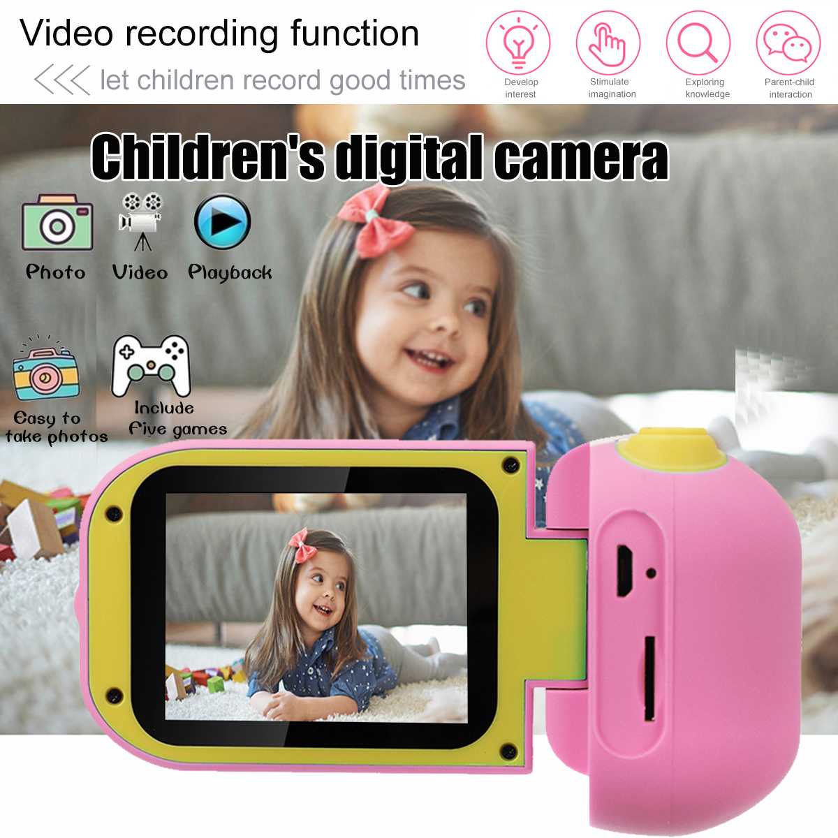 Children’s Mini Camera Handheld Video Camera