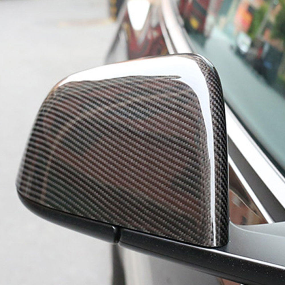 Tesla Model Y Carbon Fibre Pre-Preg Dry Mirror Covers (2020-2024)