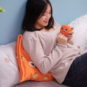 Cheesy-puffs pillow Bag of plush toys for children