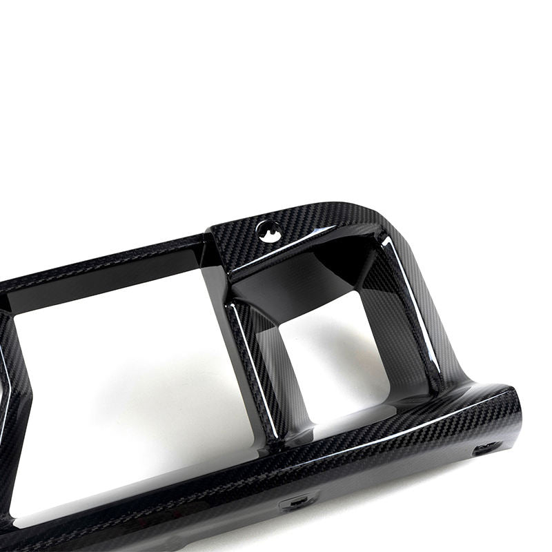 BMW M2 G87 Pre-Preg Dry Carbon Fibre Front Bumper Lower Grill Kit By OPTIC (2023+)