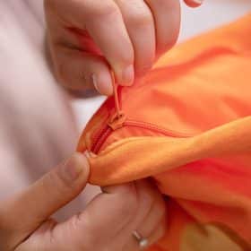 Cheesy-puffs pillow Bag of plush toys for children