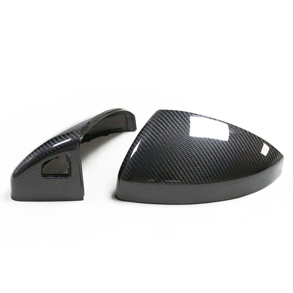 Audi TT/TTS/TTRS MK3 8S & R8 4S Gen 2 Pre-Preg Dry Carbon Fibre Mirror Covers By OPTIC (2015-2024)