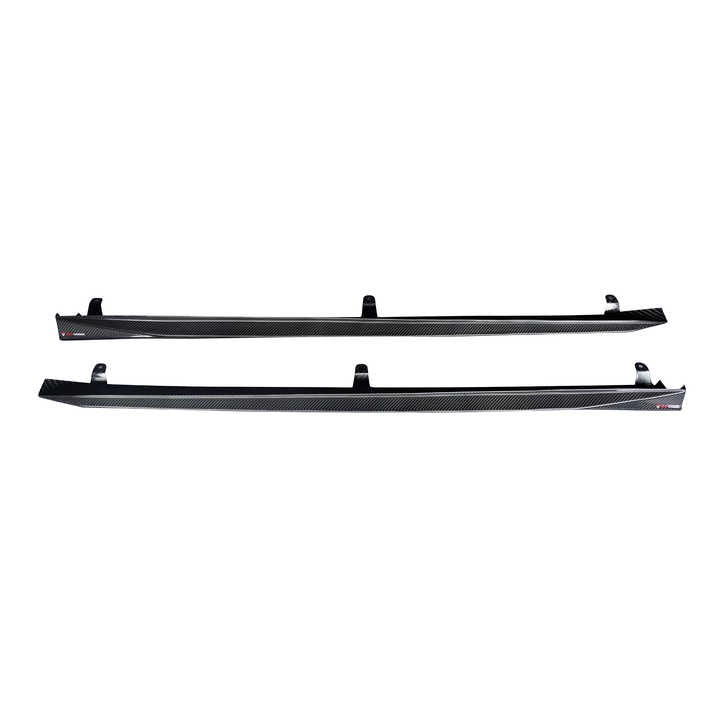 BMW 5 Series G60 G61 Pre-Preg Dry Carbon Fibre Tk Style Side Skirts By OPTIC (2024+)