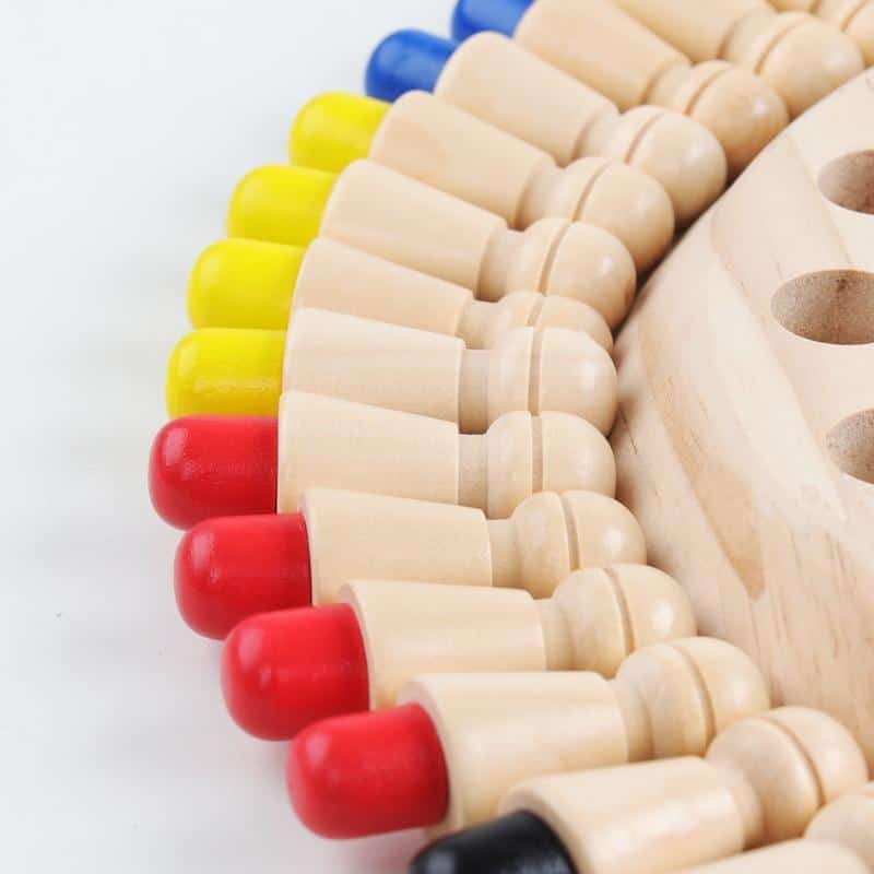 Wooden Memory Match Stick Chess