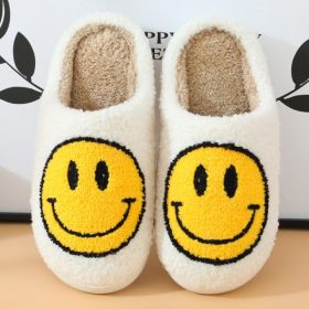 Smiley emoji slippers