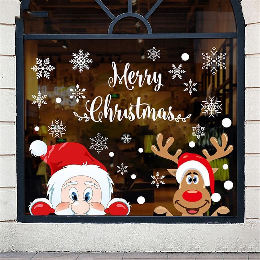 Christmas Window Sticker Decals