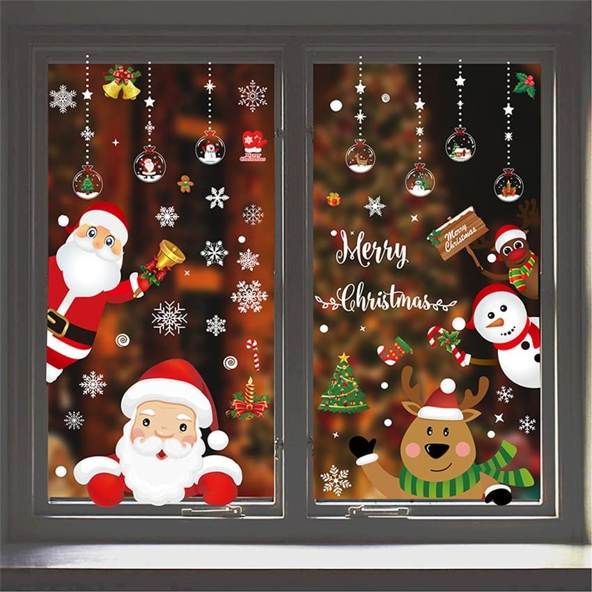 Christmas Window Sticker Decals