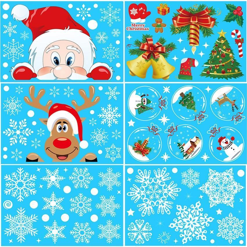 Christmas Window Sticker Decals