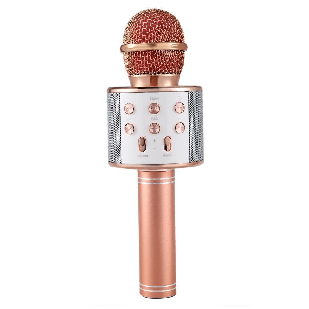 Wireless Portable Handheld Bluetooth Karaoke Kids Microphone