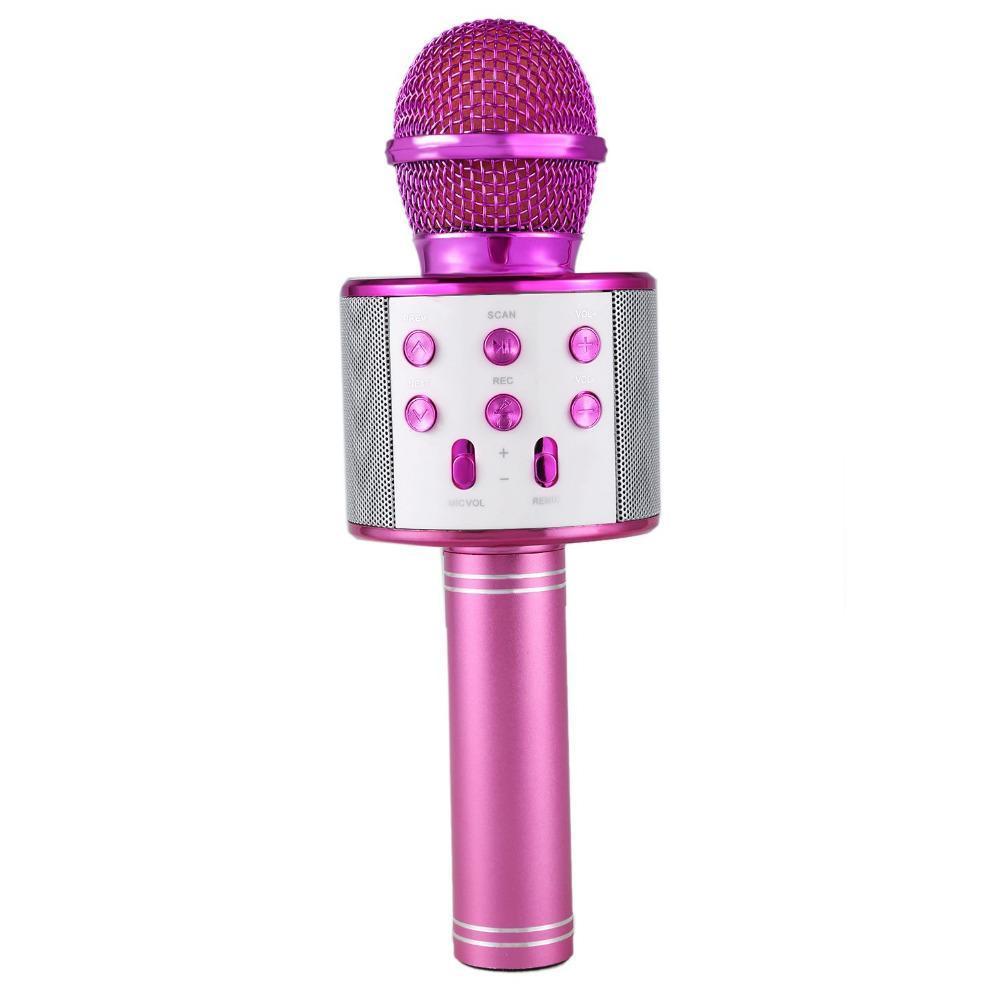 Wireless Portable Handheld Bluetooth Karaoke Kids Microphone