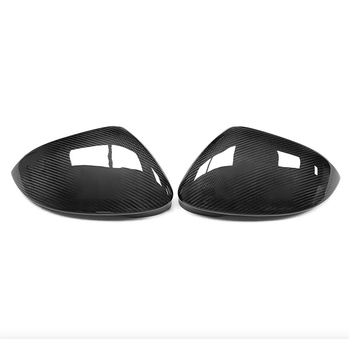 VW Golf MK8 Carbon Fibre Mirror Covers (2019+)