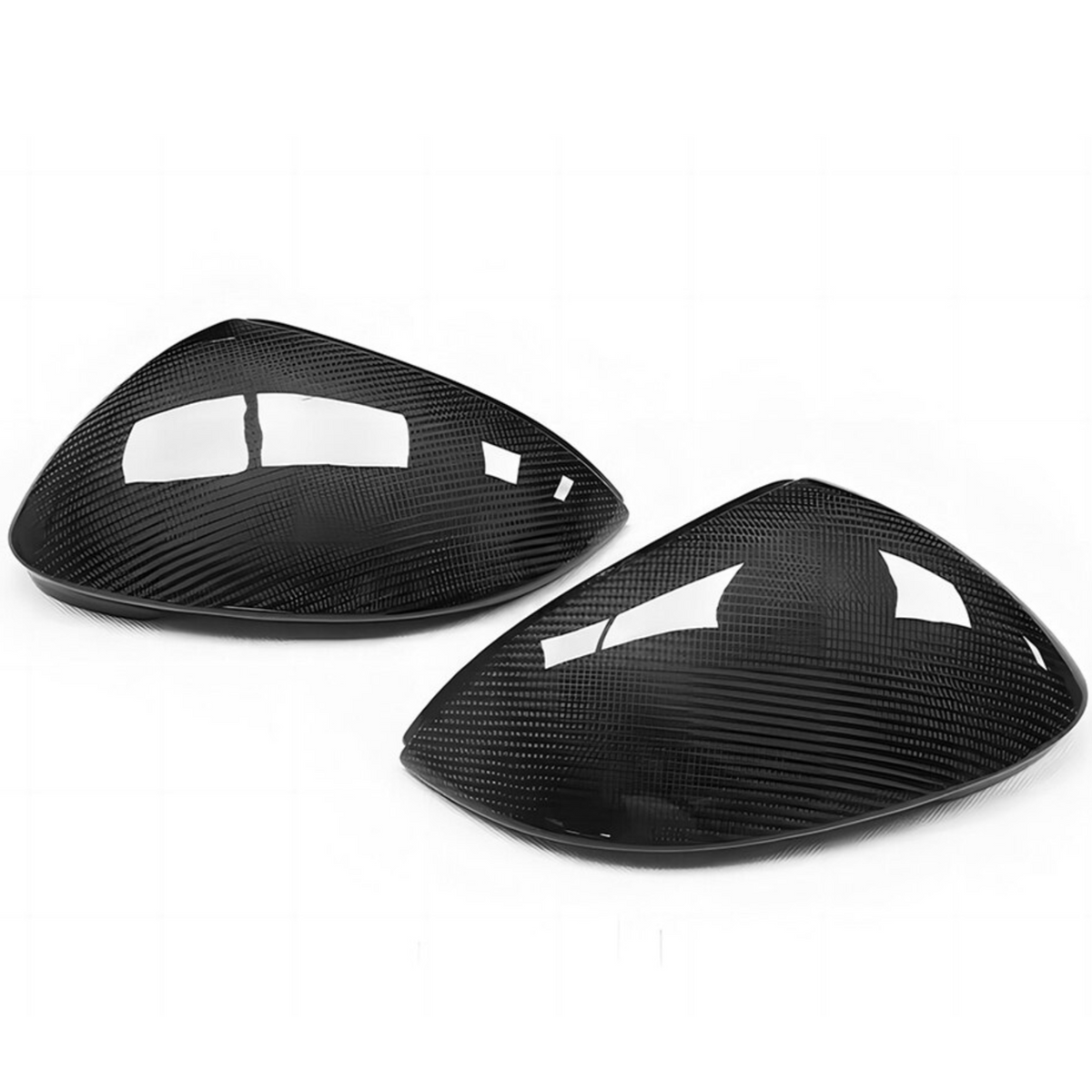 VW Golf MK8 Carbon Fibre Mirror Covers (2019+)
