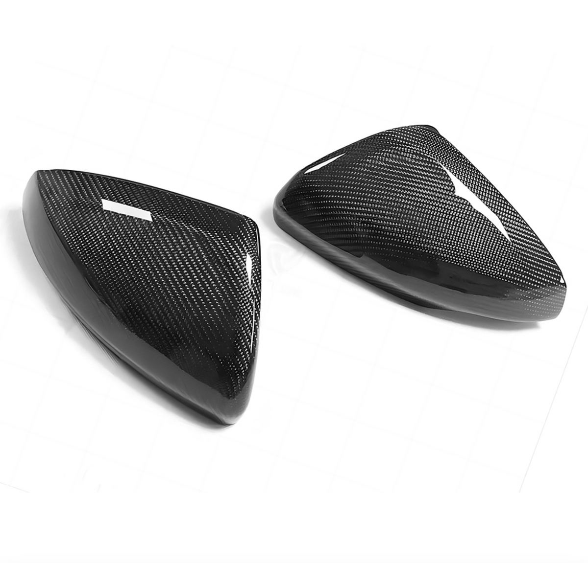 VW Polo MK6 Carbon Fibre Mirror Covers (2018+)