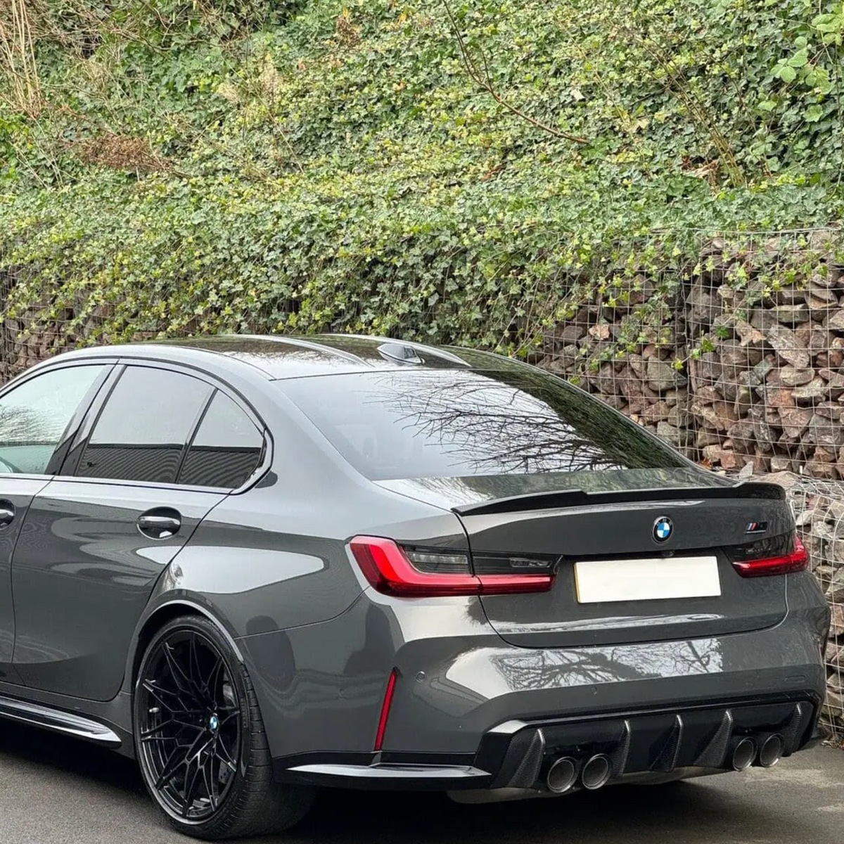 BMW 3 Series G20 & M3 G80 Pre-Preg Dry Cs Style Carbon Fibre Rear Spoiler By OPTIC (2018+)