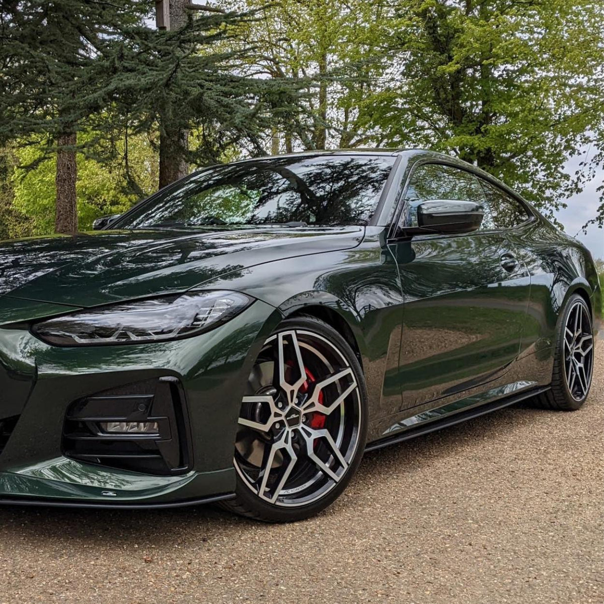 BMW 4 Series G22 G23 Carbon Fibre Ac Style Side Skirts (2020+)