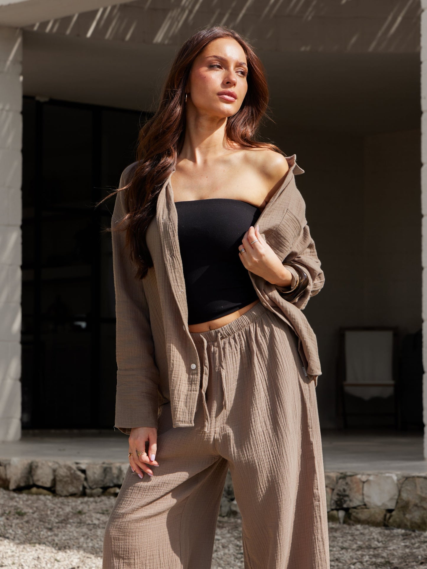 Lucia Bandeau Top - Black