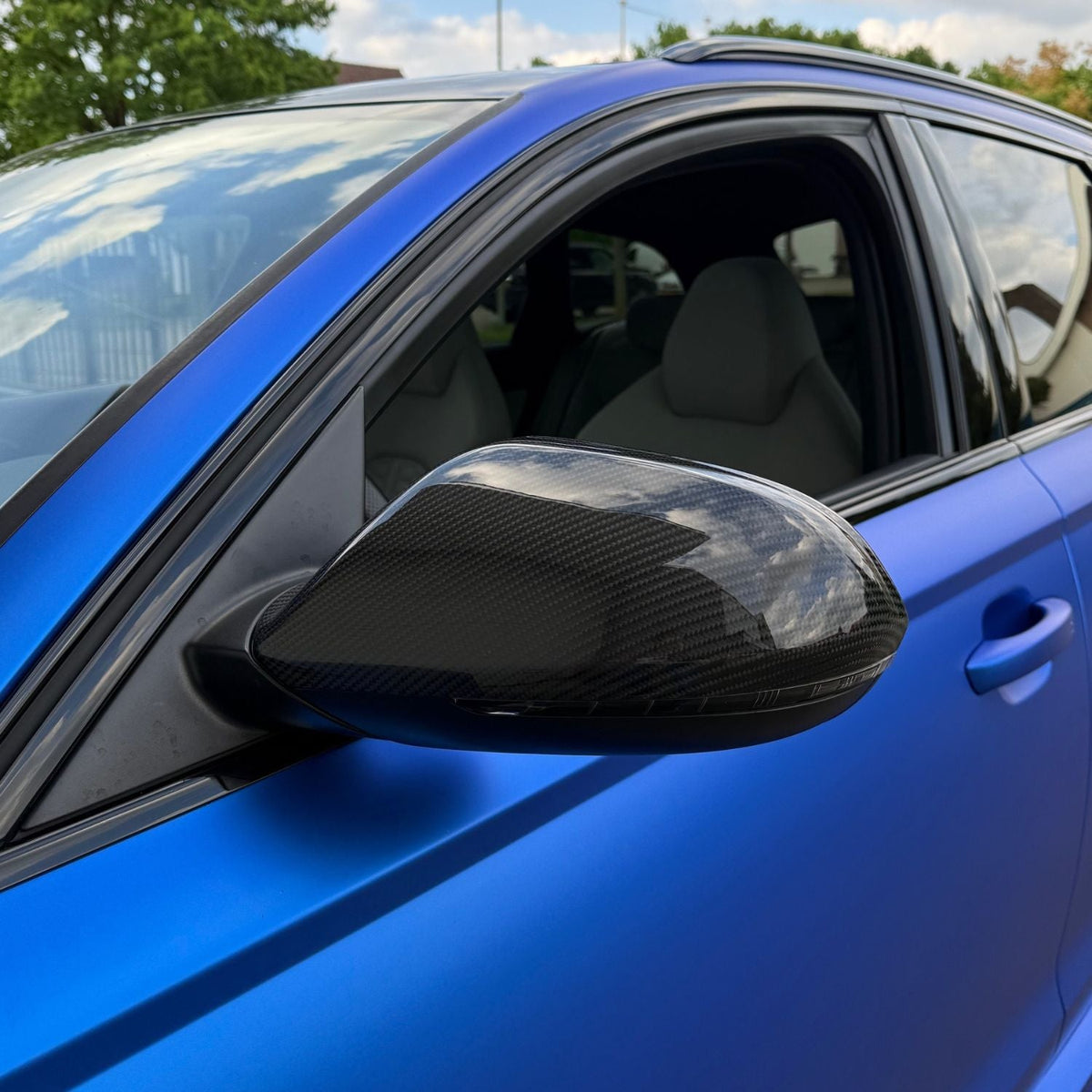 Audi A6/S6/RS6 C7 Carbon Fibre Mirror Covers (2012-2018)