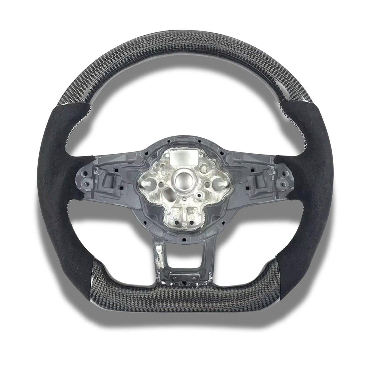OPTIC Carbon Fibre Custom Steering Wheel For VW Polo MK5 6C GTI / R-LINE (2014-2017)